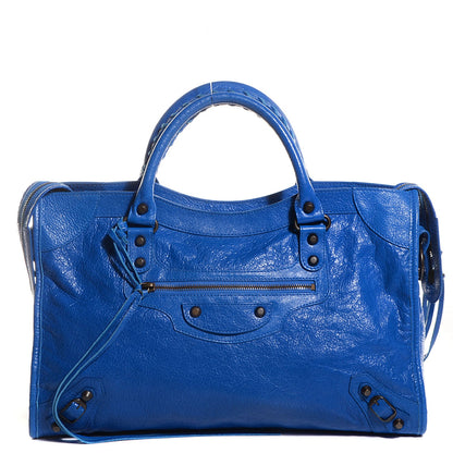 Balenciaga Agneau Classic Hardware City Bleu Lazuli 1 of 13