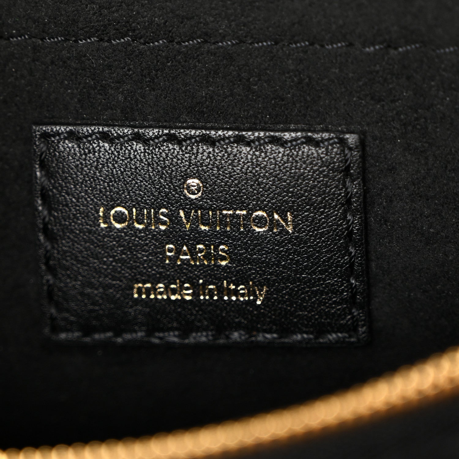Louis Vuitton Calfskin LV New Wave Chain Bag GM Black 6 of 9