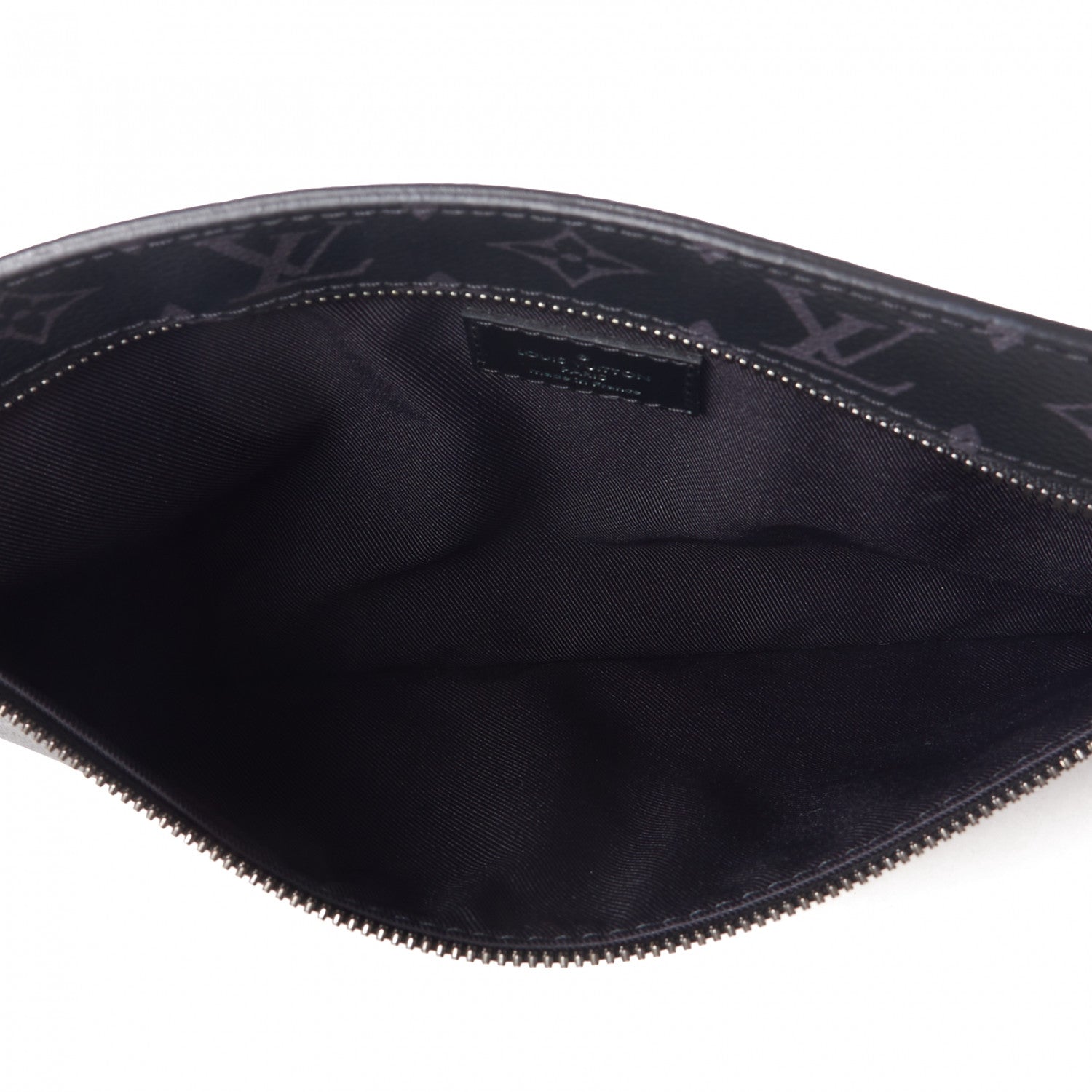 Louis Vuitton Monogram Eclipse Grand Sac Pochette 7 of 7