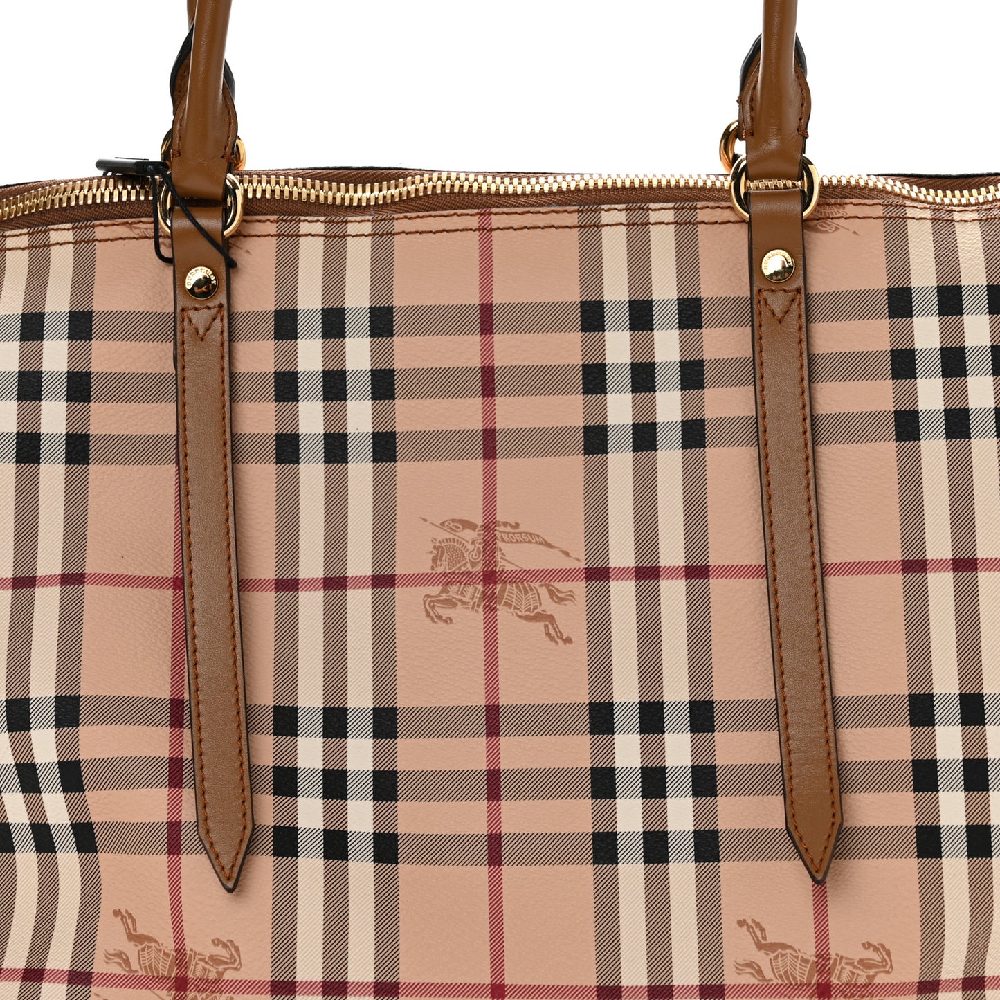 Haymarket Check Medium Salisbury Tote Camel