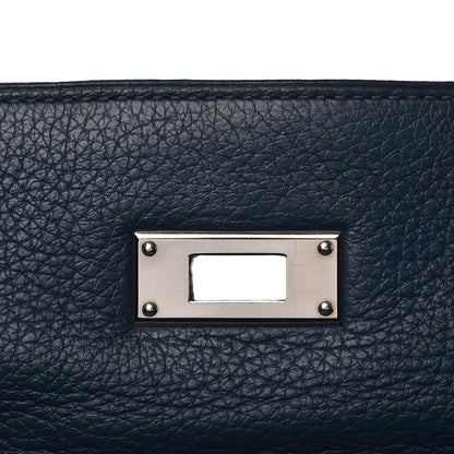 Hermes Taurillon Clemence Kelly Retourne 32 Bleu De Prusse 19 of 32