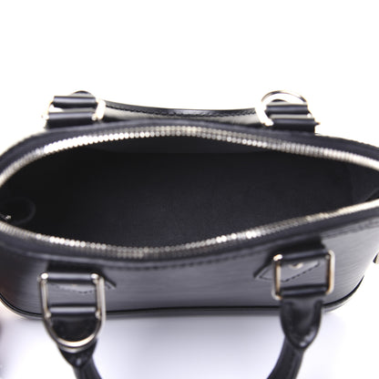 Louis Vuitton Epi Alma BB Black 5 of 21