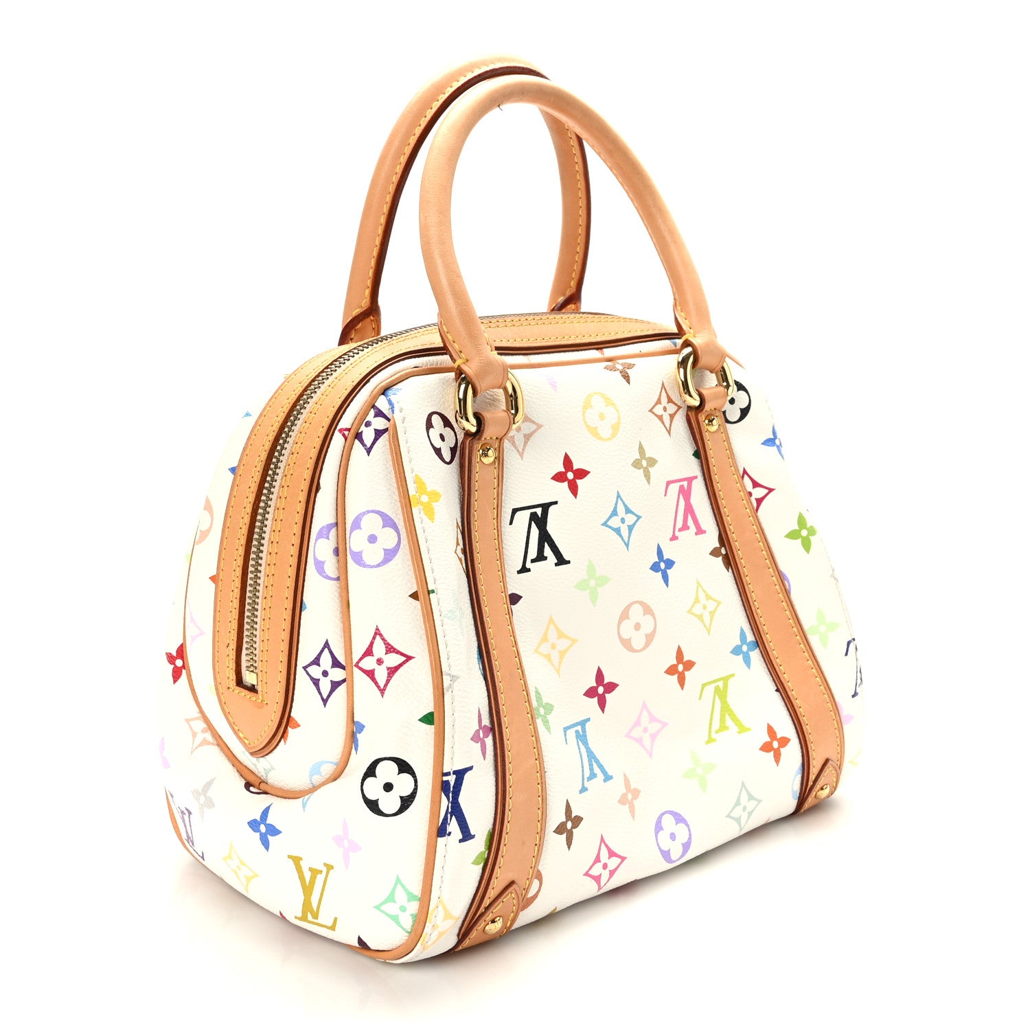 Louis Vuitton Monogram Multicolor Priscilla White 3 of 11