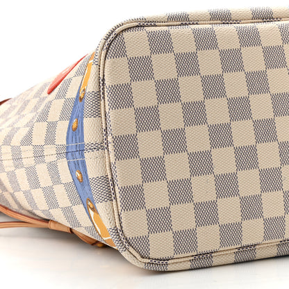 Louis Vuitton Damier Azur Summer Trunks Neo Neverfull MM 10 of 11