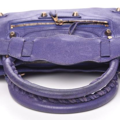 Balenciaga Agneau Giant 12 Rose Gold Hardware First Bleu Lavande 8 of 17