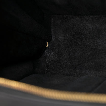 Chanel Calfskin Quilted Travel Kit Vanity Case Black 11 of 13