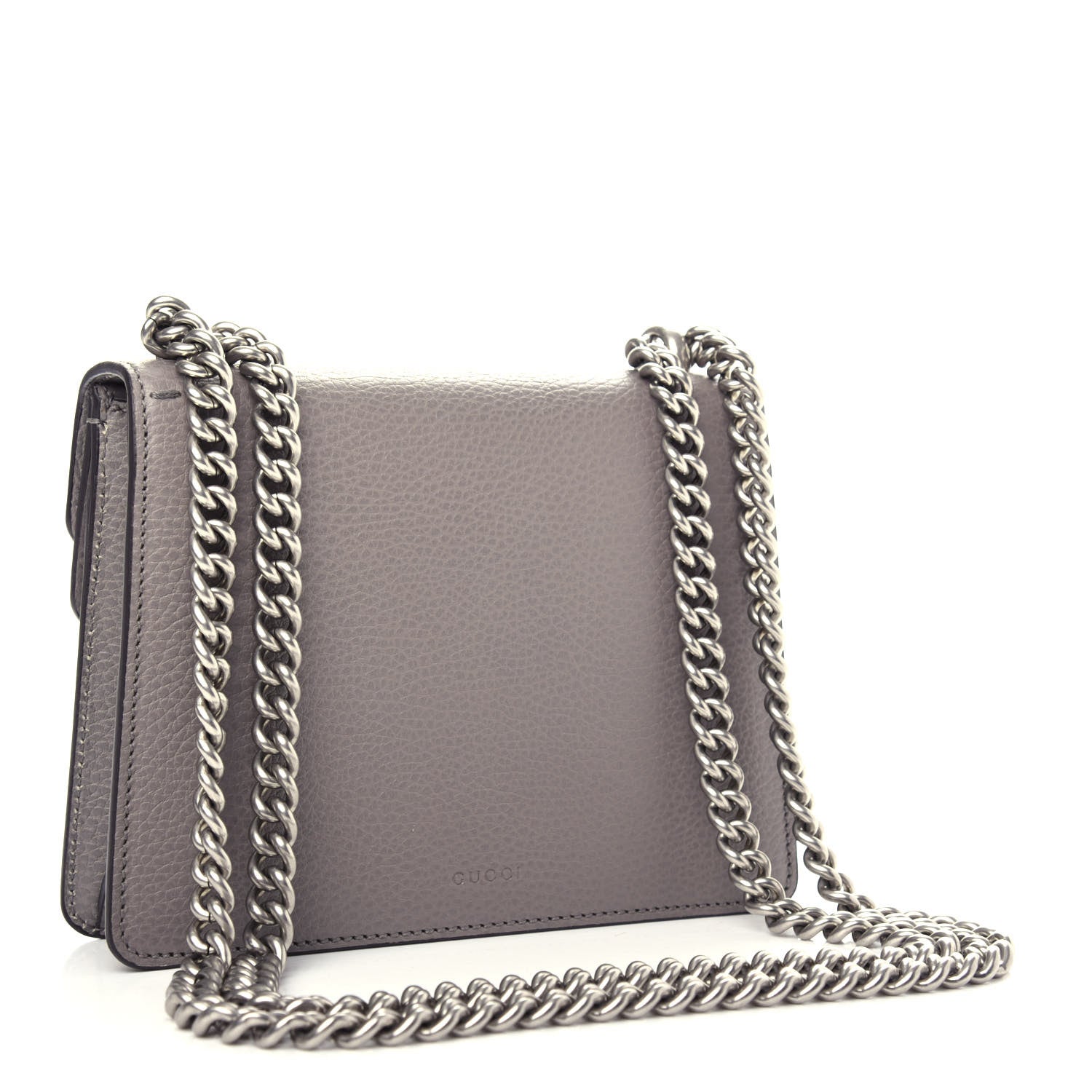 Gucci Calfskin Mini Dionysus Shoulder Bag Dusty Grey 3 of 10