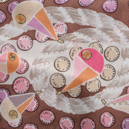 Louis Vuitton Silk Escale Bandeau Pink 4 of 6