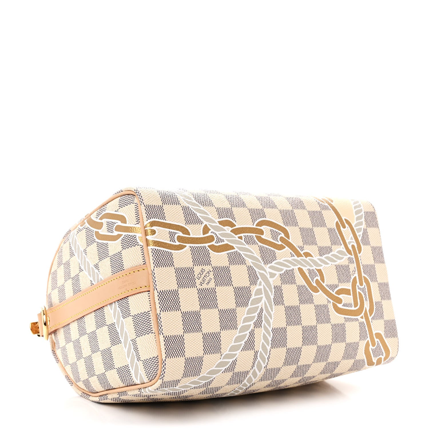 Louis Vuitton Damier Azur Nautical Speedy Bandouliere 25 4 of 9