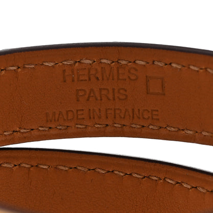 Hermes Shiny Alligator Kelly Double Tour Bracelet S Fuchsia 4 of 5