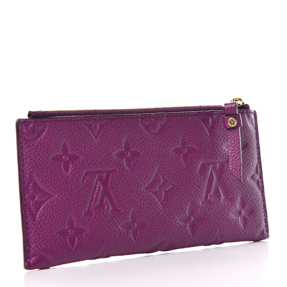 Louis Vuitton Empreinte Curieuse Wallet Zippered Insert Amethyste 3 of 6