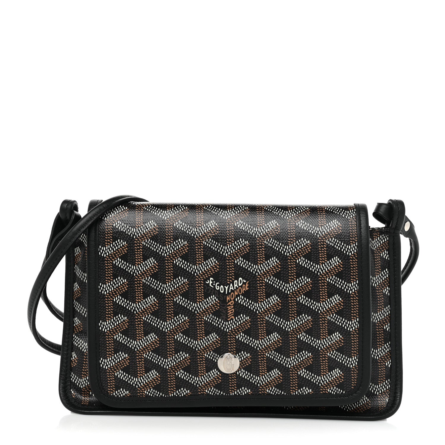 Goyard Goyardine Plumet Wallet Clutch Black 1 of 9