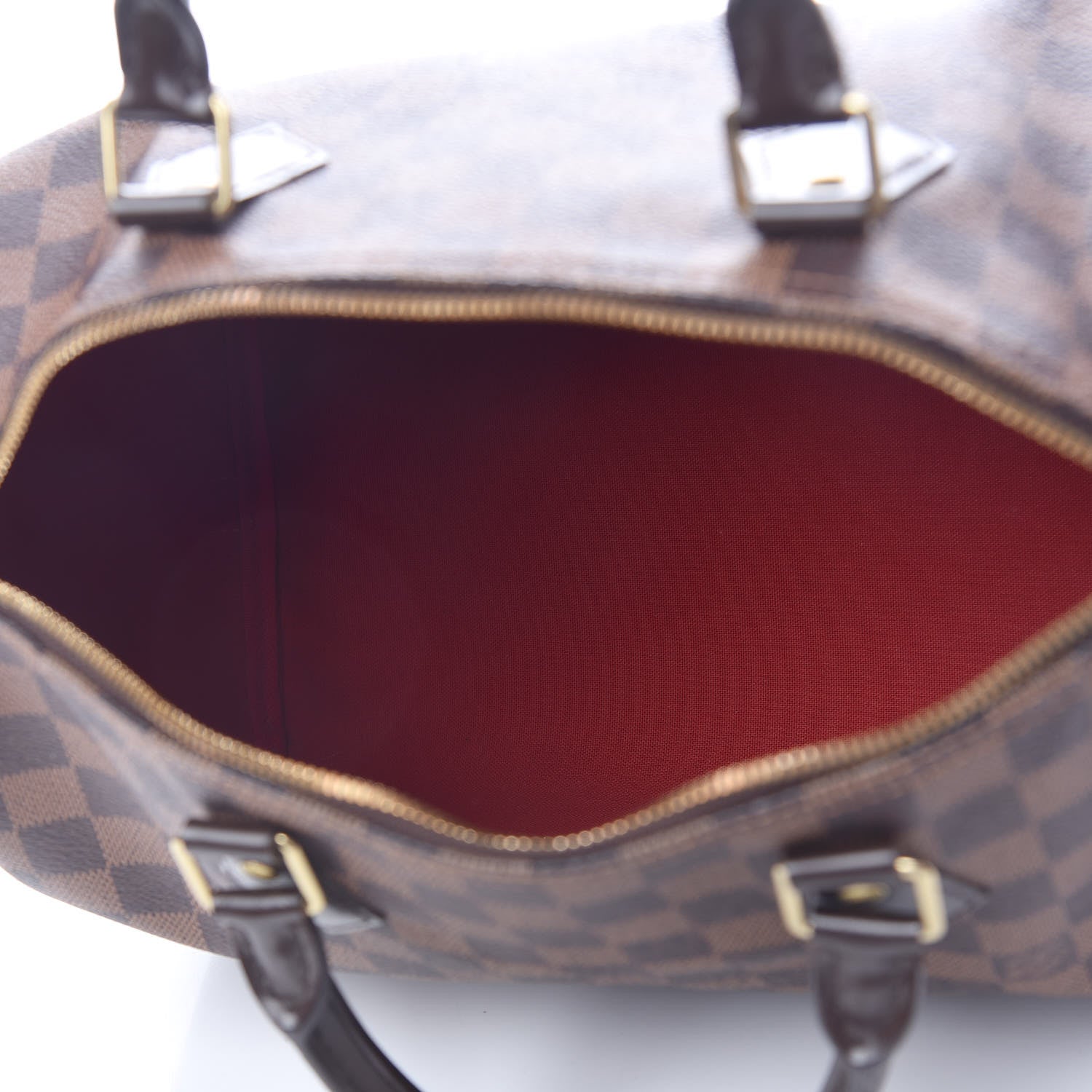 Louis Vuitton Damier Ebene Speedy Bandouliere 30 6 of 17