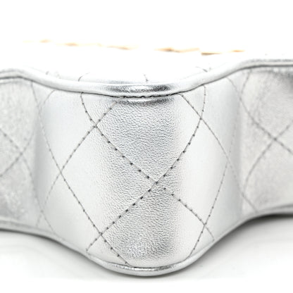 Chanel Metallic Lambskin Walk Of Fame Bag Silver 10 of 11