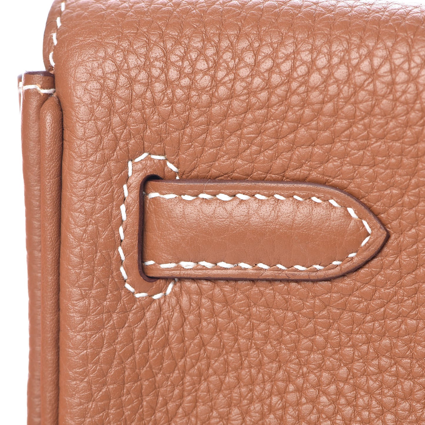 Taurillon Clemence Kelly Ado Backpack Gold
