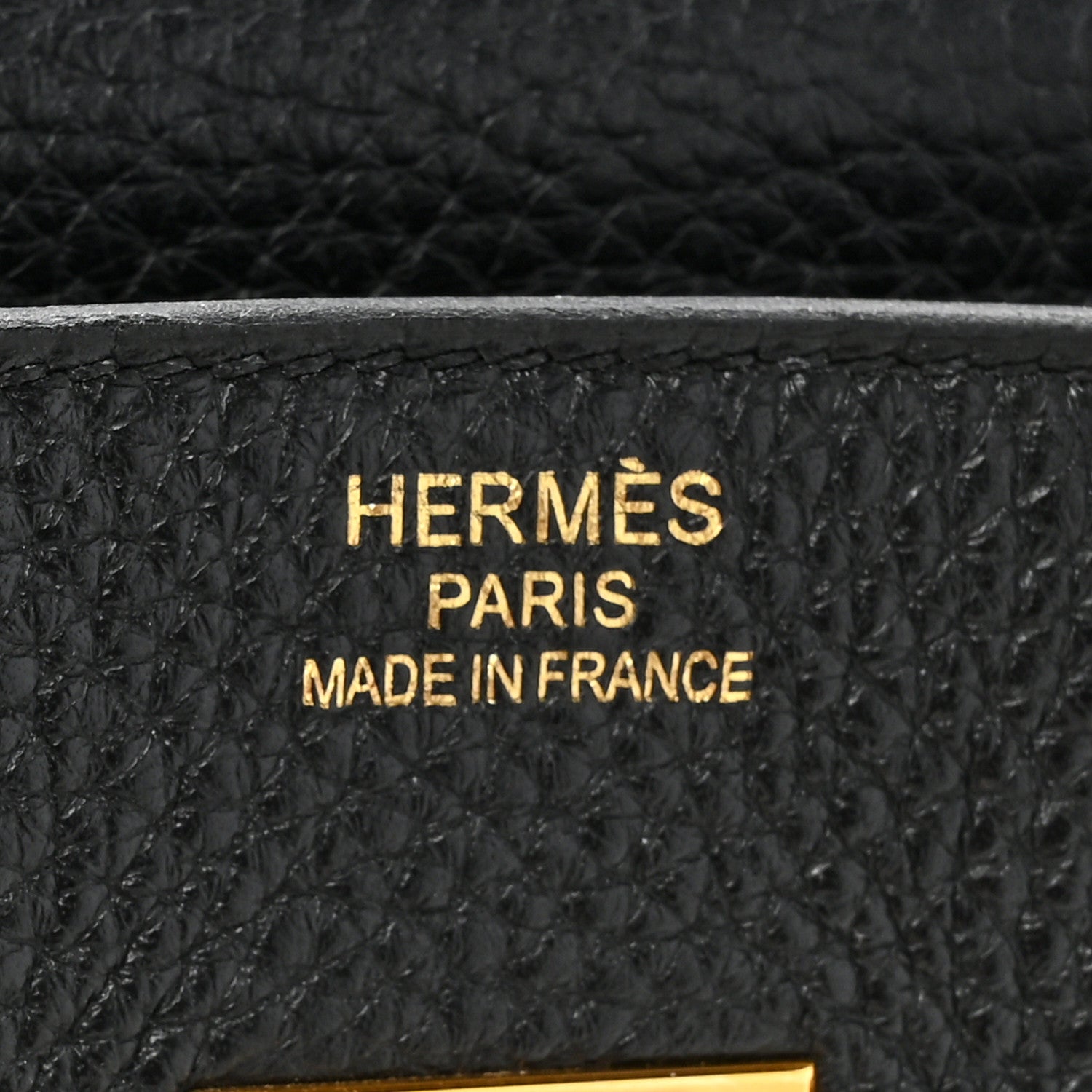 Hermes Taurillon Clemence Birkin 35 Black 6 of 16