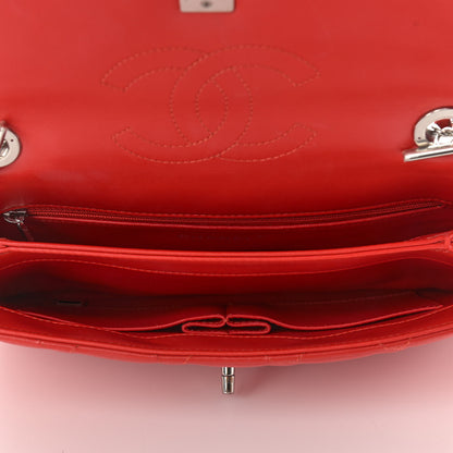 Chanel Lambskin Quilted Medium Trendy CC Flap Red 5 of 18