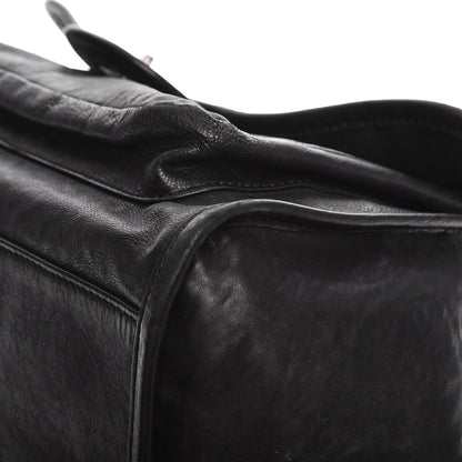 Chanel Calfskin Quilted Large Natural Beauty Flap Black 10 of 12