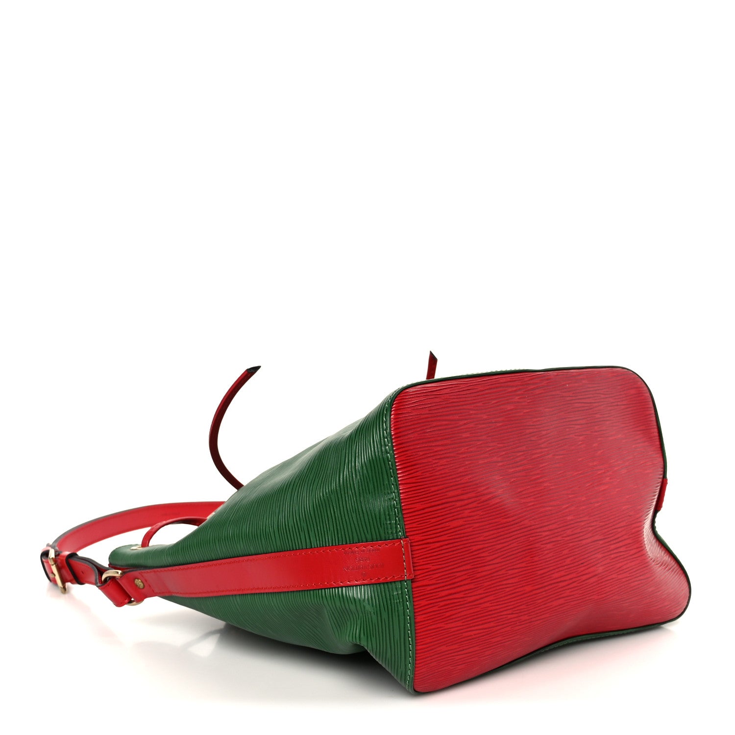 Louis Vuitton Epi Bi-Color Petit Noe Borneo Castillan Red 4 of 10