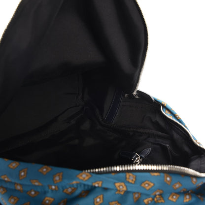 Burberry Nylon Tie Print Abbeydale Simple Backpack Dark Teal 5 of 9