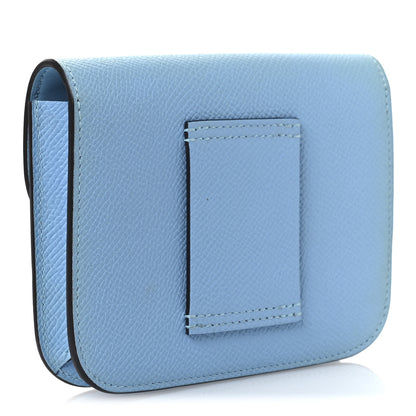 Hermes Epsom Constance Slim Wallet Celeste 4 of 10