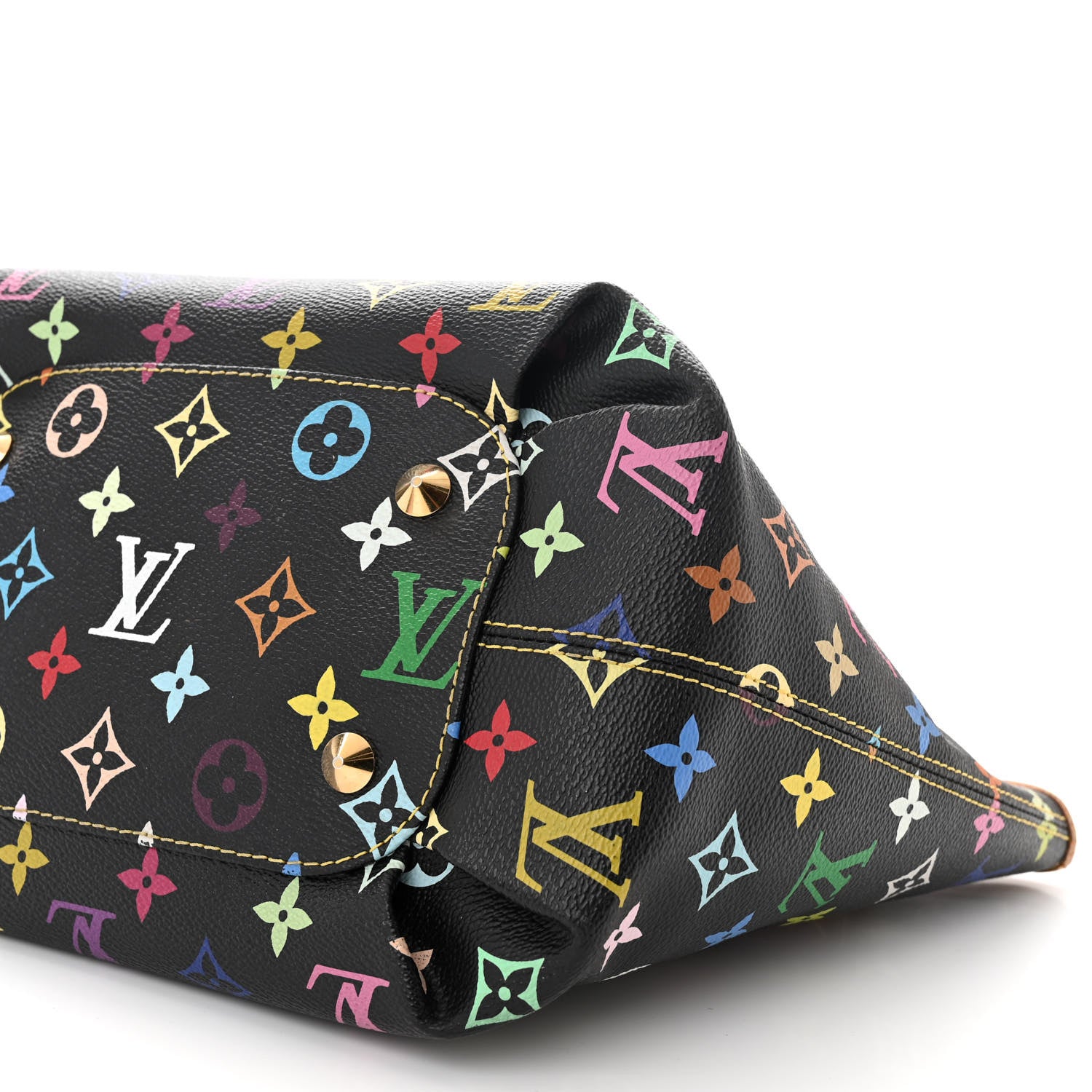 Louis Vuitton Monogram Multicolor Annie MM Black 10 of 11