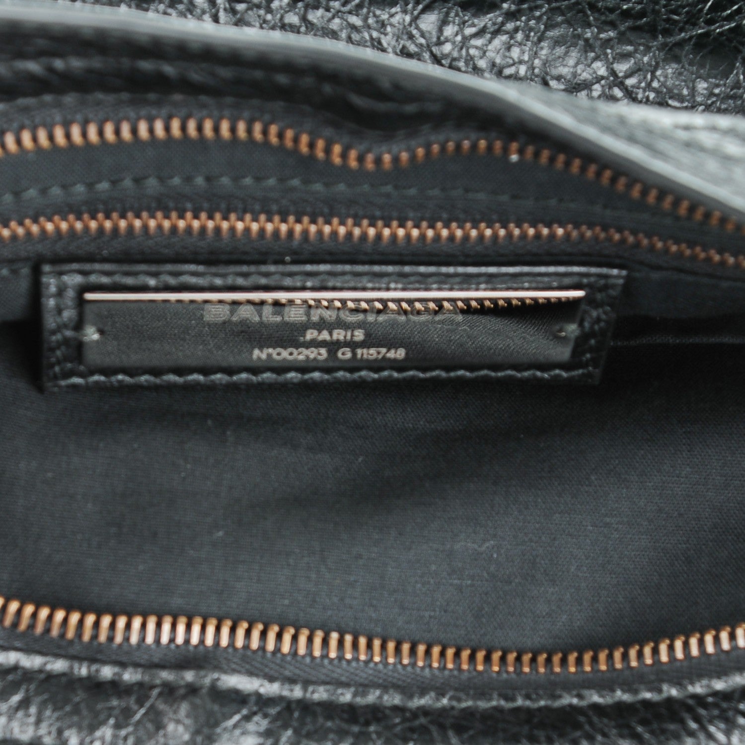 Balenciaga Agneau Classic Hardware City Black 7 of 8