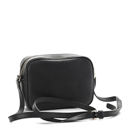 Gucci Pebbled Calfskin Small Soho Disco Bag Black 3 of 11