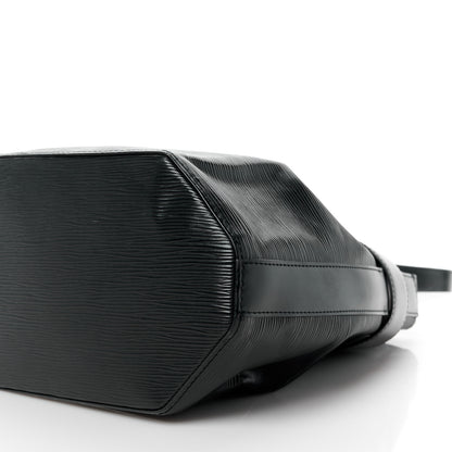Louis Vuitton Epi Sac D'epaule Black 9 of 14