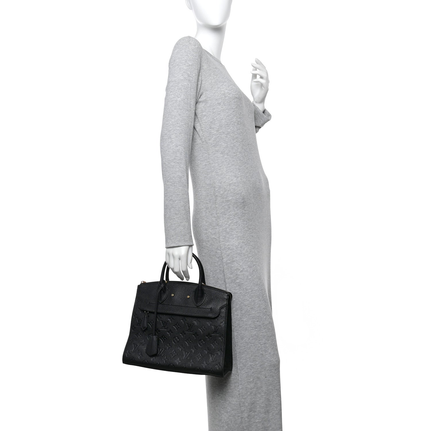 Louis Vuitton Empreinte Pont Neuf MM Black 2 of 11