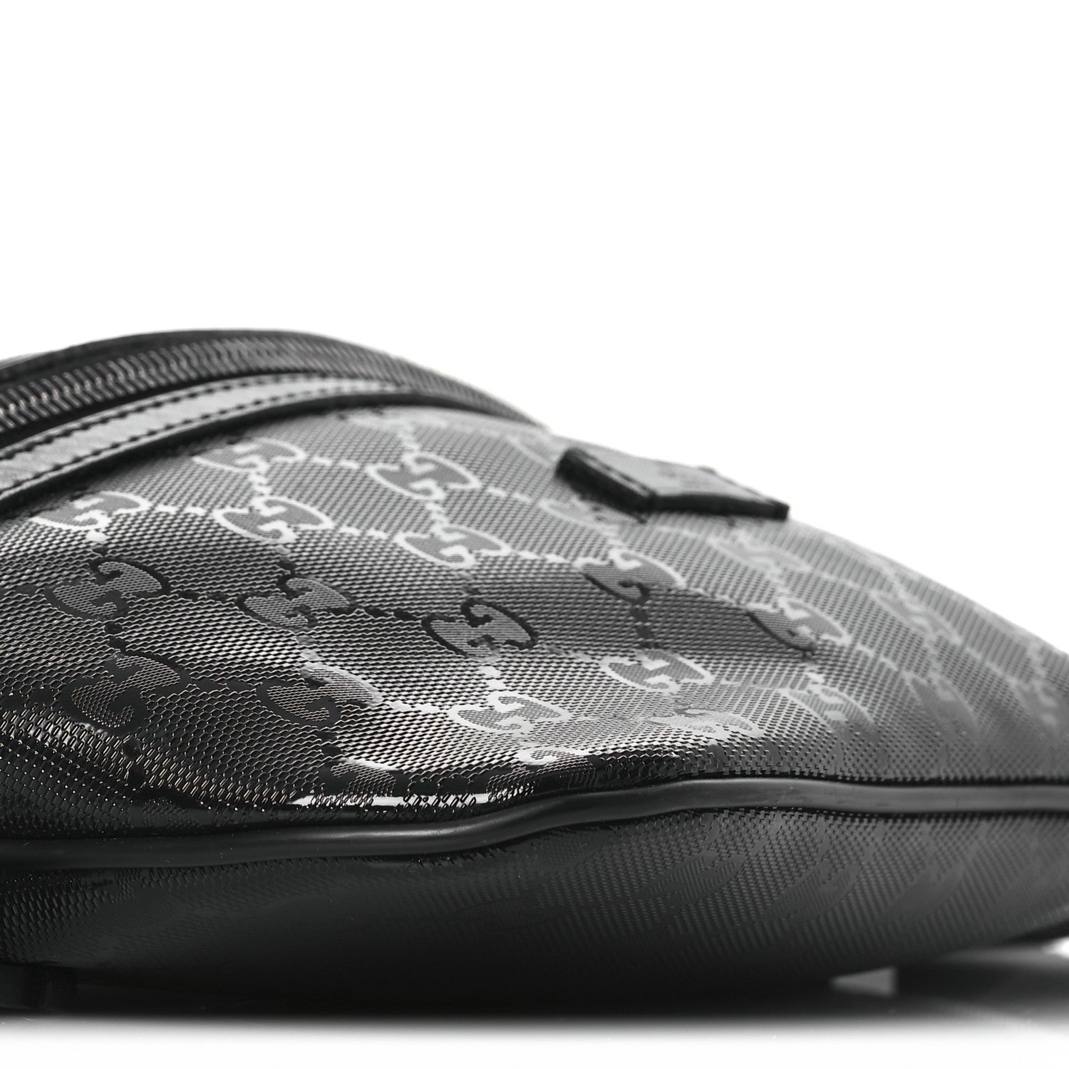 Gucci Imprime Monogram Belt Bag Black 10 of 10