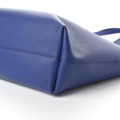 Saint Laurent Calfskin Large Shopping Tote Flash Blue 7 of 12