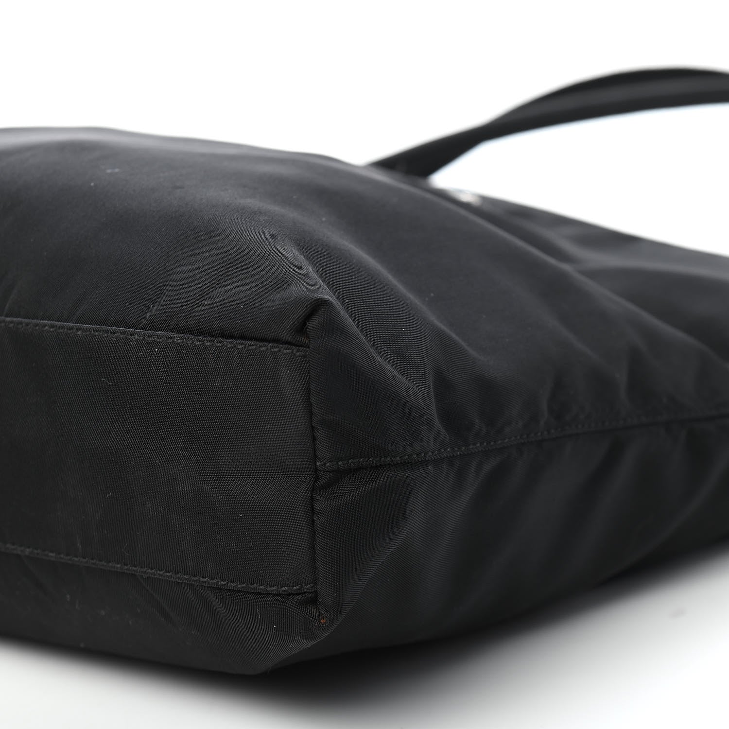 Prada Tessuto Nylon Shoulder Bag Black 8 of 9
