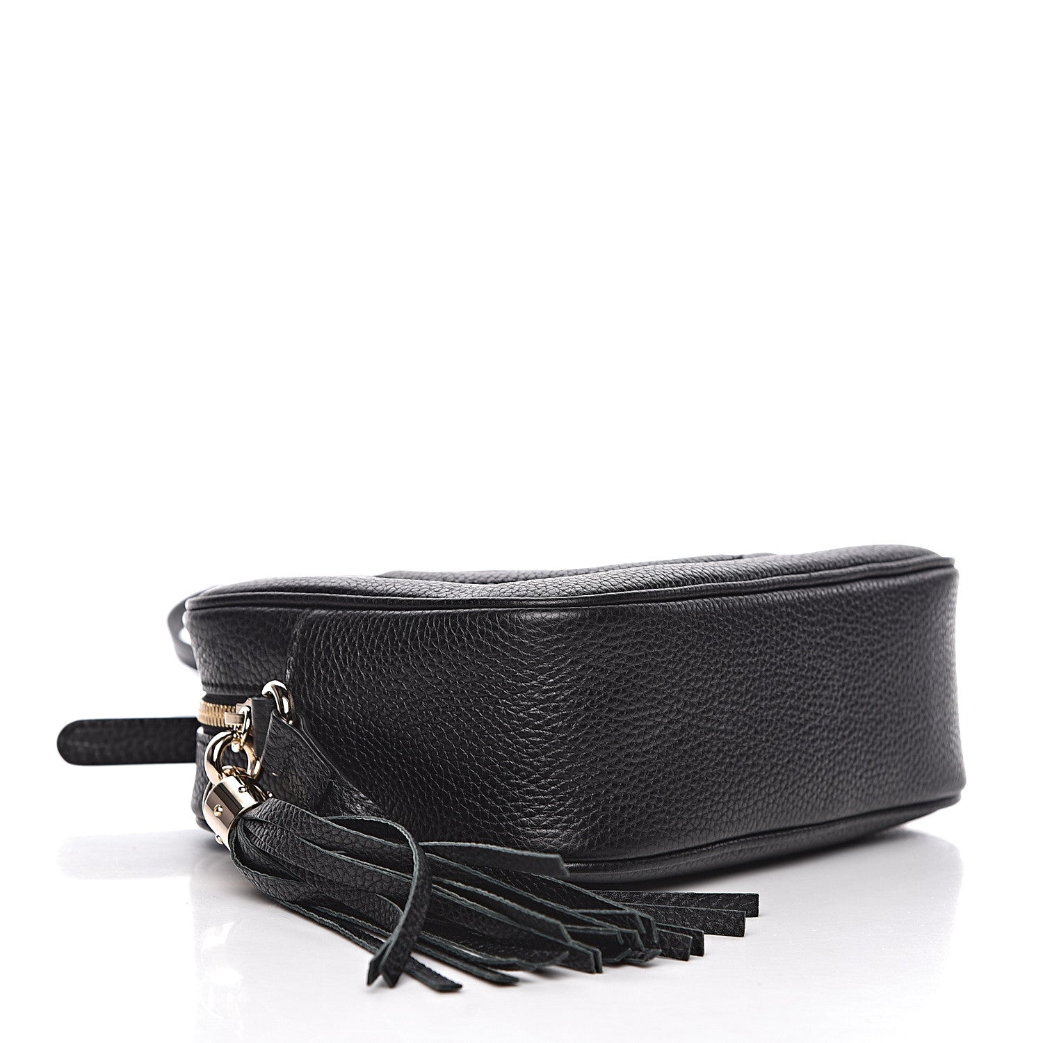 Gucci Pebbled Calfskin Small Soho Disco Bag Black 4 of 10
