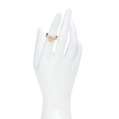 Hermes 18K Rose Gold PM Collier De Chien Ring 51 5.75 2 of 5