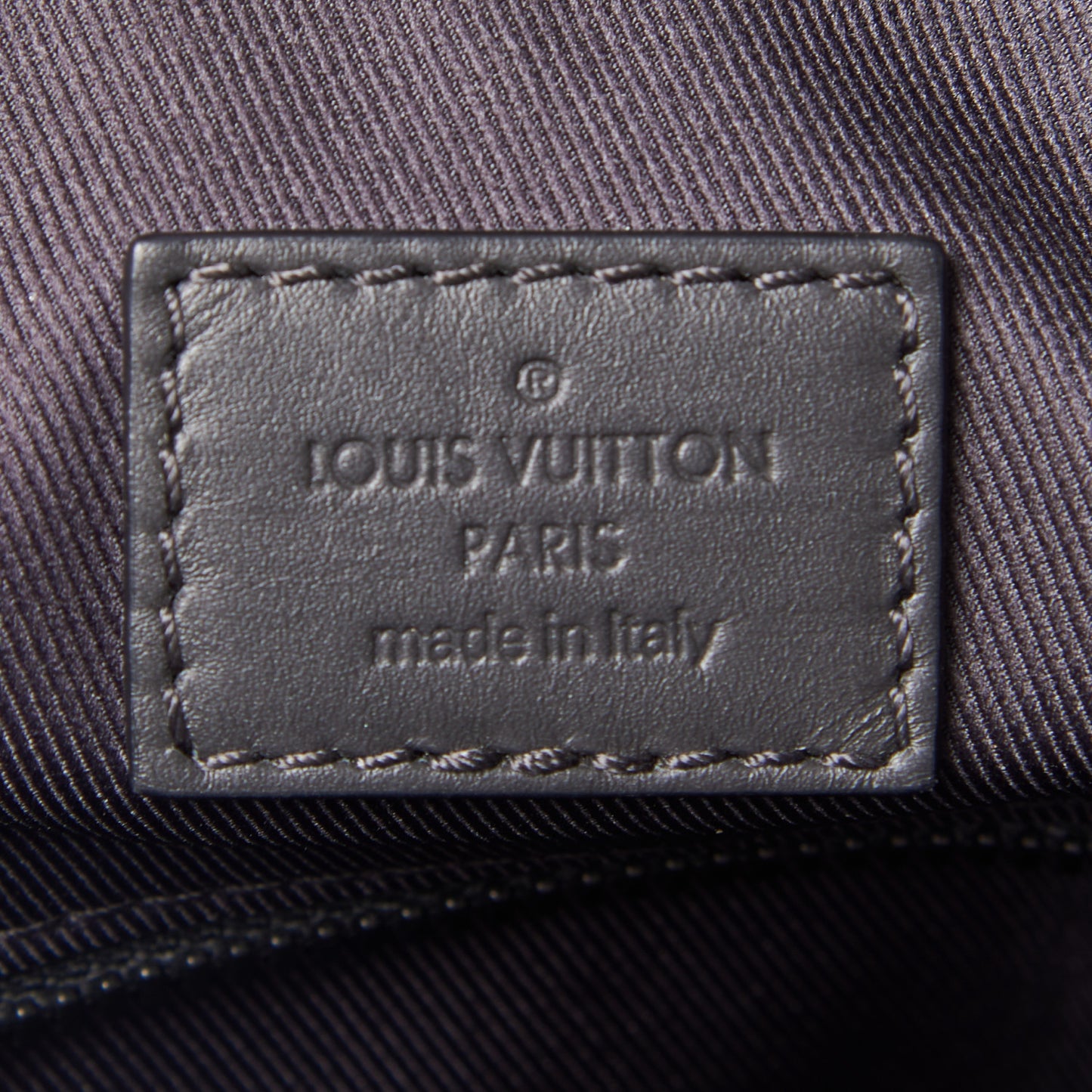 Calfskin Monogram Shadow Discovery Backpack Black