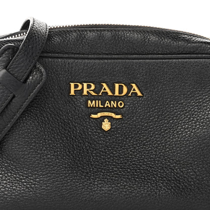 Prada Vitello Phenix Camera Bag Black 7 of 11