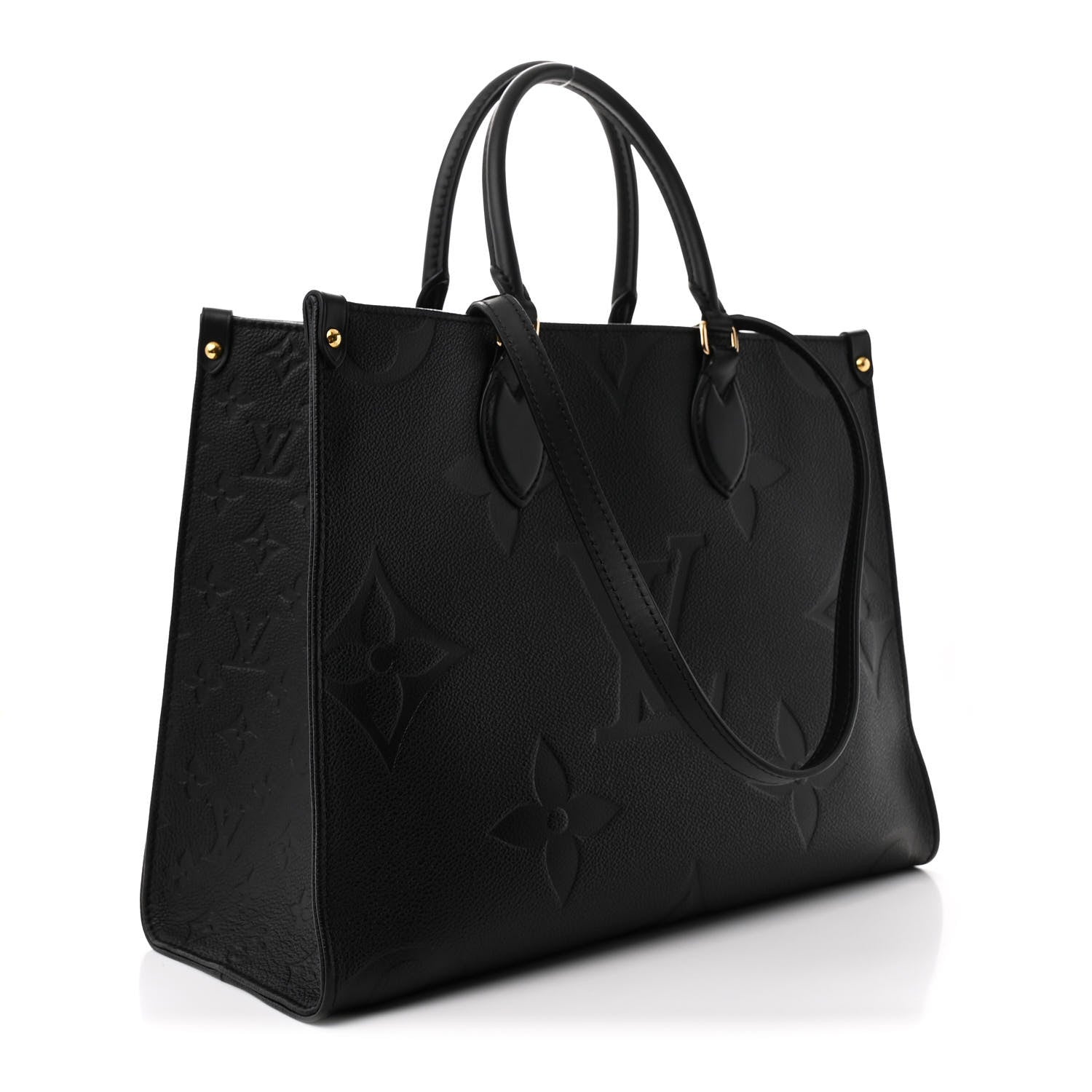 Louis Vuitton Empreinte Monogram Giant Onthego MM Black 3 of 10