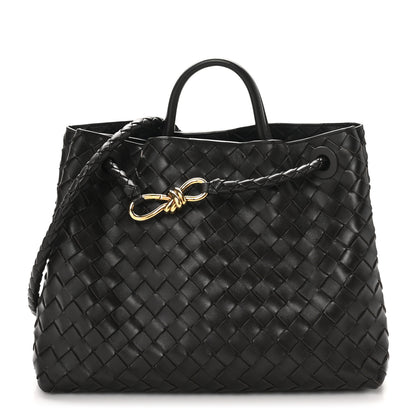 Bottega Veneta Nappa Intrecciato Medium Andiamo Shoulder Bag Fondant 1 of 10