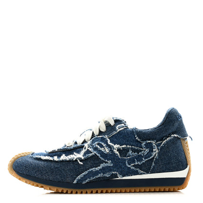 Loewe Deconstructed Denim Flow Runner Sneakers 36 Blue 1 of 8