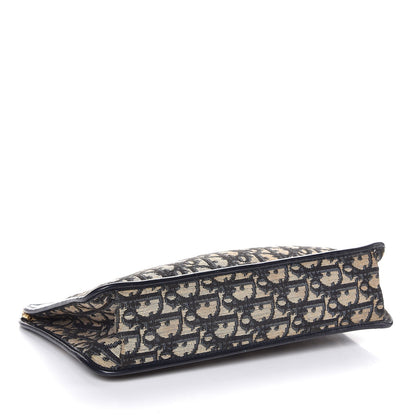 Christian Dior Monogram Clutch Navy Blue 4 of 6