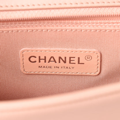 Chanel Calfskin Quilted New Medium Boy Flap Light Pink 6 of 17