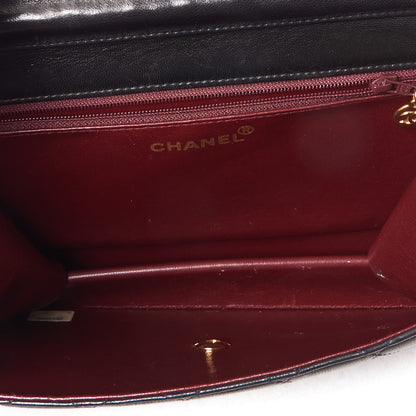 Chanel Lambskin Quilted Small Single Flap Black 8 of 9
