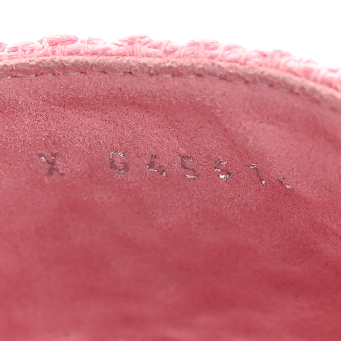 Crochet CC Mules Sandals 36.5 Rose