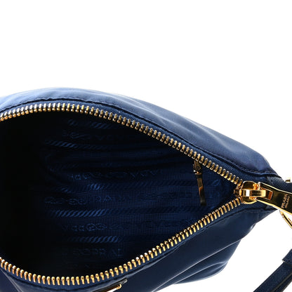 Prada Tessuto Nylon Cosmetic Pouch Royal 7 of 9
