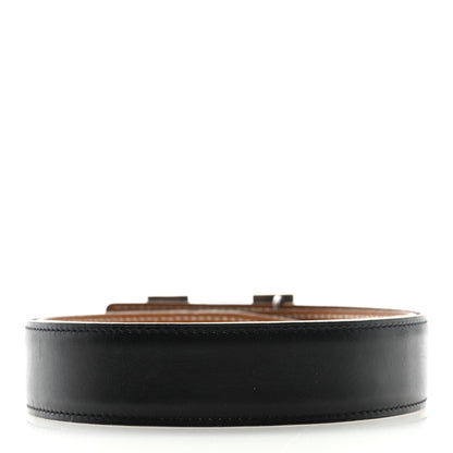 Hermes Swift Epsom 32mm H Belt Black Gold 2 of 3