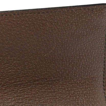 Gucci GG Supreme Monogram Web Ophidia Continental Wallet Brown 8 of 11