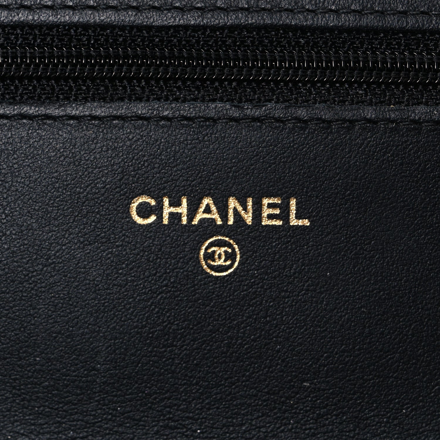 Chanel Aged Calfskin Lucky Charms 2.55 Reissue Wallet on Chain WOC Black 6 of 12