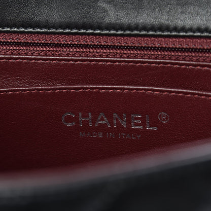 Chanel Lambskin Quilted Maxi Single Flap Black 7 of 7