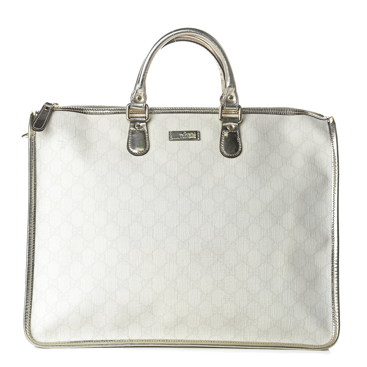 GG Plus Monogram Medium Joy Tote Bag White